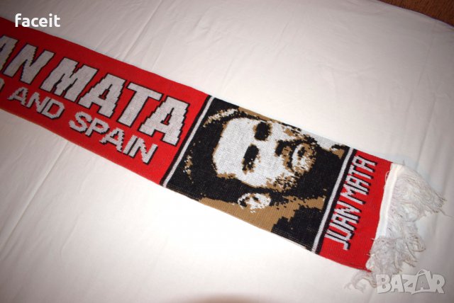 Juan Mata - Manchester United and Spain - Уникален фенски шал / Хуан Мата , снимка 9 - Футбол - 31176092
