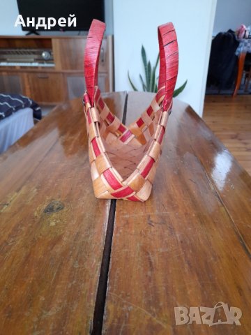 Стара кошница,кошничка #2, снимка 2 - Други ценни предмети - 35593996