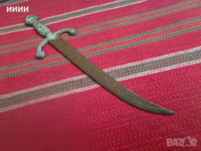 Арабски ханджар нож, снимка 2 - Антикварни и старинни предмети - 56449542