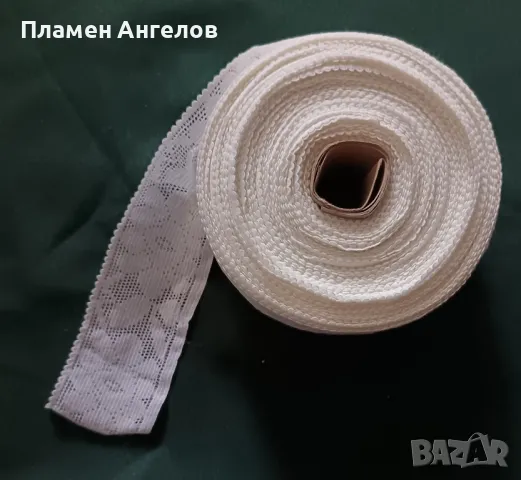 Дантела-еластична ликра, коприна