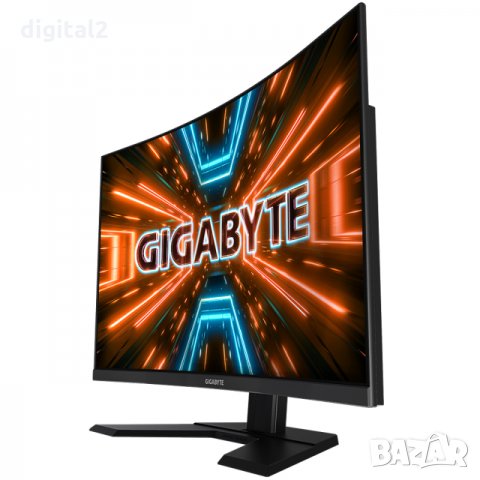 Геймърски Монитор Gigabyte 32 инча G32QC, VA HDR, Curved 1500R, 165Hz, 2K, 1ms нов запечатан , снимка 1 - Монитори - 32031718