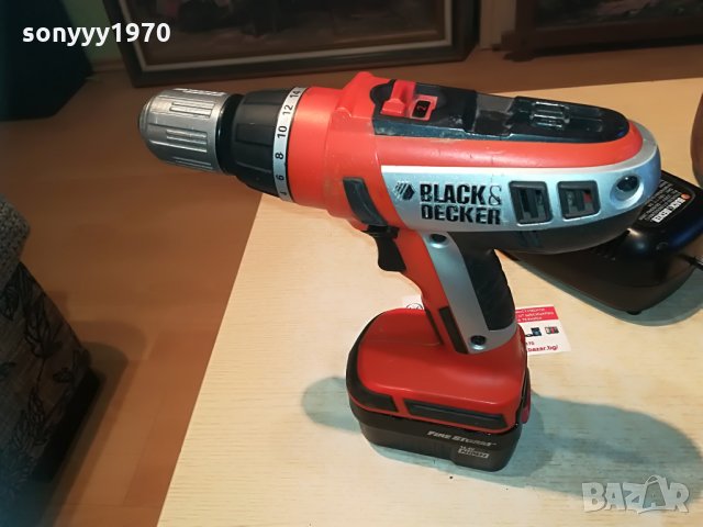 black & decker ВИНТОВЕРТ charger-внос швеицария, снимка 3 - Винтоверти - 29186830
