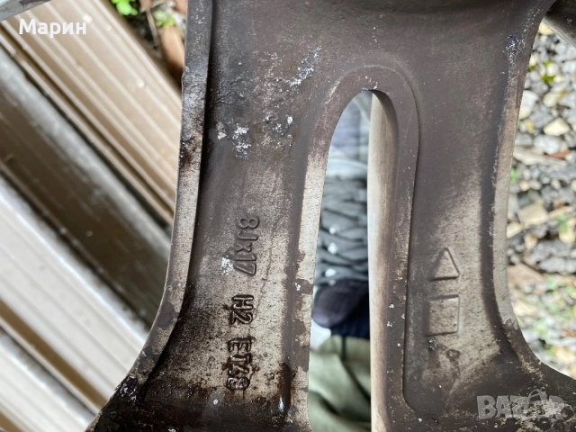 Оригинални джанти 17 цола мерцедес , снимка 11 - Гуми и джанти - 52306341