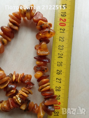 кехлибарено колие старо