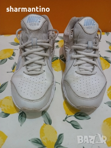Nike View 3 кожени N 39 - 11 лв, снимка 2 - Маратонки - 51704810