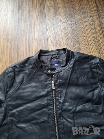 Страхотно мъжко кожено яке O.N. , естествена кожа, размер 2XL, снимка 3 - Якета - 52844395
