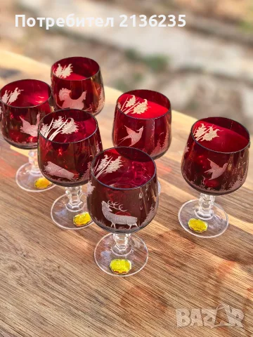 Кристални чаши Egermann Bohemian

, снимка 8 - Сервизи - 55816738
