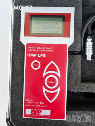 HMP LFG4 - Компактен дефлектометър (тестер за падащо тегло), снимка 4 - Други инструменти - 44640490