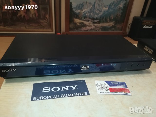 SONY BDP-S350 BLU-RAY PLAYER-LAN/HDMI-ВНОС GERMANY 0409231356L2EWC, снимка 1 - Плейъри, домашно кино, прожектори - 42075181