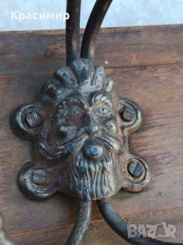 Дървена винтидж закачалка. Чудесно винтидж допълнение към Вашия дом. 45 лв. за бр., снимка 5 - Антикварни и старинни предмети - 48870356