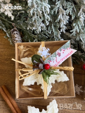 Бюджетни Коледни свещи, снимка 8 - Декорация за дома - 52074073