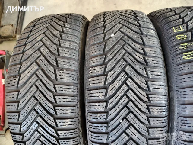 4бр.зимни гуми MICHELIN 215 55 17 DOT21 цена за брой, снимка 3 - Гуми и джанти - 55802637
