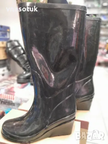 Дамски гумени ботуши на платформа № 36, снимка 5 - Дамски ботуши - 49111318