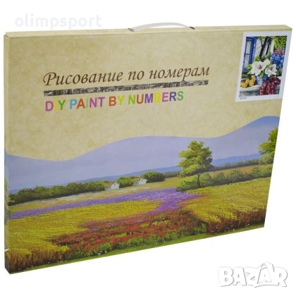 Комплект за рисуване по номера с платно 50х40 см, Модел 21 /27014631/, снимка 2 - Рисуване и оцветяване - 51639787