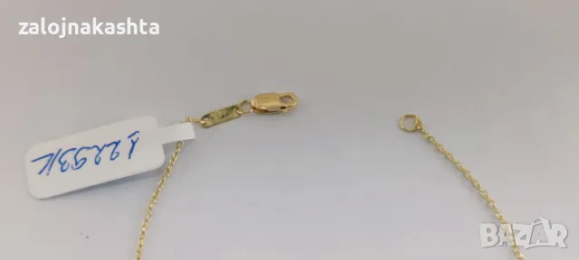 Нова-Златна гривна-3,06гр/14кр, снимка 7 - Гривни - 48892397