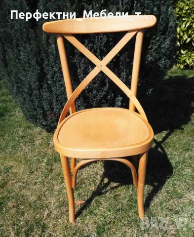 Дървени столове за заведения по поръчка.Стол трапезарен от бук,букови трапезни столове за заведение, снимка 3 - Столове - 48294902