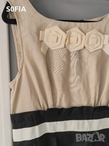 Ленена рокля L размер, снимка 4 - Рокли - 47397640