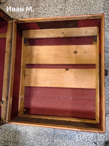 Немски транспортен сандък , снимка 10 - Антикварни и старинни предмети - 52814685