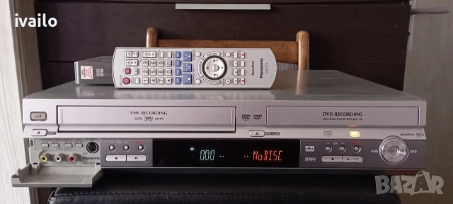 Panasonic VHS-DMR-ES30V Записвачка!!!