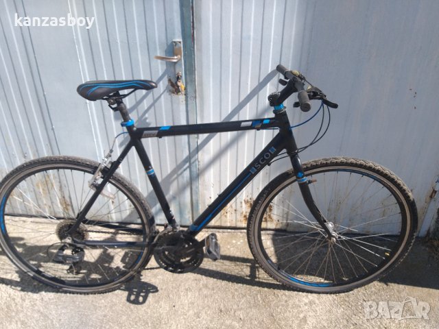 Хибриден велосипед Sco, произведен в Дания, изцяло лек алуминий Shimano tourney 7×3, алуминиеви джан, снимка 2 - Велосипеди - 37714327