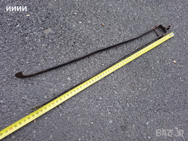 Кован дилаф ръжен маша, снимка 3 - Антикварни и старинни предмети - 52817039