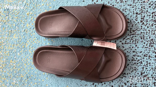 Мъжки чехли UGG , 42 размер, снимка 2 - Мъжки чехли - 56478072