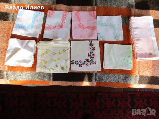 Кърпички декоративни и носни нови,шнурче за декорация,пионерски връзки, снимка 2 - Декорация за дома - 31614088