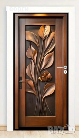 Самозалепващо винилово покритие за обновяване на врата, различни видове, снимка 6 - Други стоки за дома - 51611599