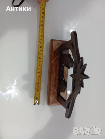 Стара прекрасна Коледна украса , снимка 3 - Статуетки - 52494029