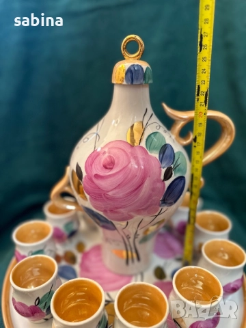 Рядък лимитиран руски/съветски сервиз на Дулево, снимка 3 - Антикварни и старинни предмети - 51750008