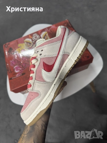 Nike Dunk Low Double Swoosh 85 Pink / Sail, снимка 3 - Детски маратонки - 56441550