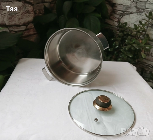 Тенджери алпака 3 л, снимка 6 - Съдове за готвене - 52136957