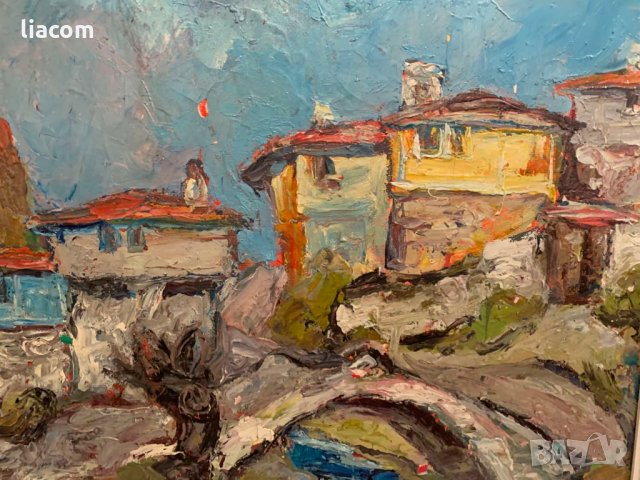 ДИМИТЪР ПАНАЙОТОВ масло пейзаж, снимка 4 - Картини - 33911805