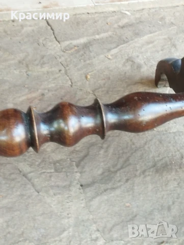 Маса с орехов фурнир, снимка 13 - Антикварни и старинни предмети - 50934796