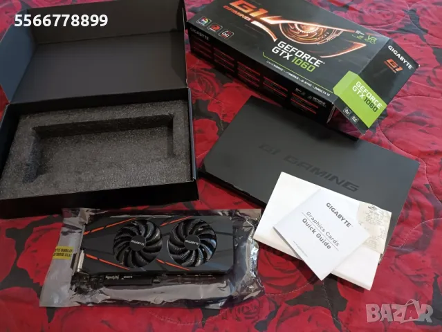 Видео карта GTX 1060 G1 Gaming, снимка 2 - Видеокарти - 49369814