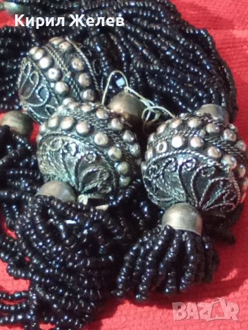 СТАРА ОСМАНСКА МЪНИСТЕНА ОГЪРЛИЦА със САЧАН ФИЛИГРАН ГРАНУЛАЦИЯ РЪЧНА ИЗРАБОТКА 9675, снимка 4 - Колиета, медальони, синджири - 30625347