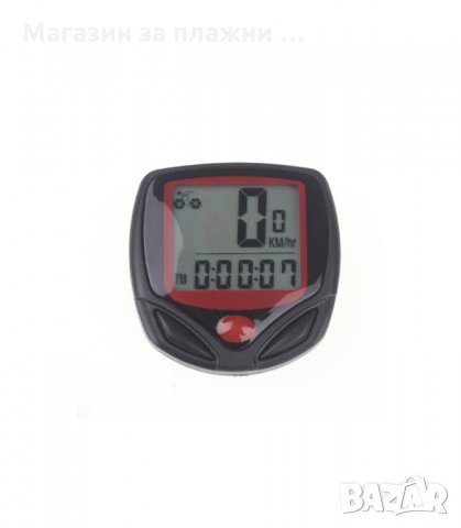 ВЕЛОКОМПЮТЪР С МАГНИТ И LCD ДИСПЛЕЙ - код 1375