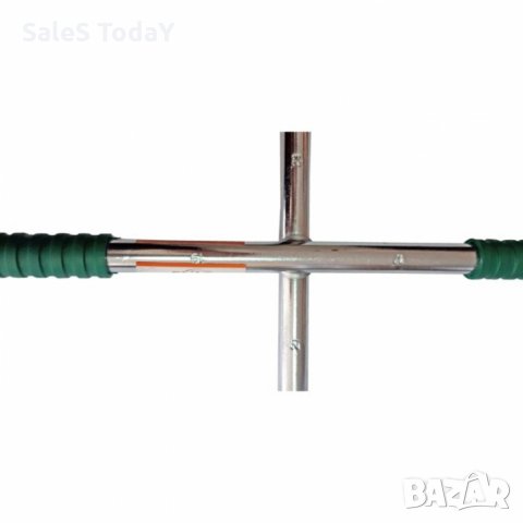 Кръстачка за джанти, Ключ за гуми, Стомана, Вложки, 17,19,21,23, 50см,сив, снимка 3 - Аксесоари и консумативи - 35368669