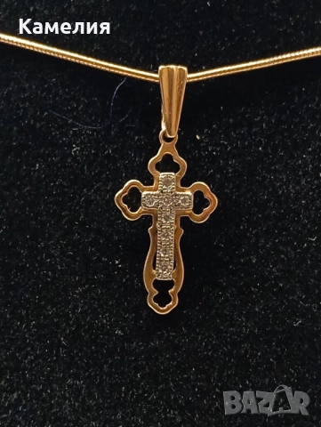 Руско злато , снимка 2 - Колиета, медальони, синджири - 52440197