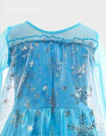5г, 7г Карнавална рокля Елза и Ана Замръзналото кралство Frozen, снимка 2 - Детски рокли и поли - 50684106