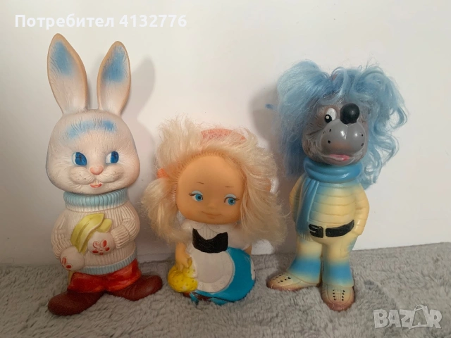 Гумени играчки СССР ЛОТ