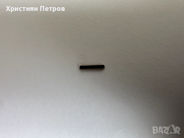 Конектор / Букса 40 pin мъжки на лентовият кабел за Xiaomi Redmi Note 10, снимка 3 - Резервни части за телефони - 50467276
