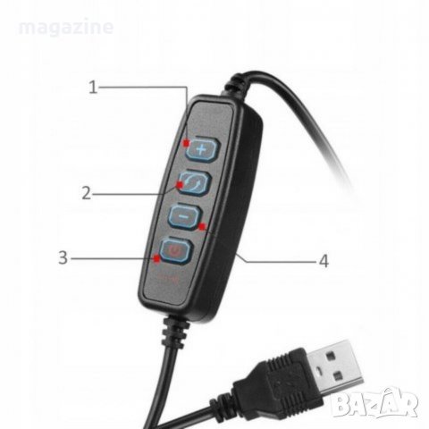 Професионална Лед Селфи Ринг Лампа за снимки и Видео ТикТок 10инча., снимка 5 - Селфи стикове, аксесоари - 29758350