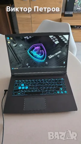 Лаптоп MSI Thin A15 – RTX 4060 8GB / Ryzen 5 / 16GB DDR5 / 1TB SSD