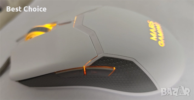 Mars Gaming MCPXW Gaming Combo, комплект 3 в 1, клавиатура+мишка+огромна подлложка, снимка 6 - Клавиатури и мишки - 52547605