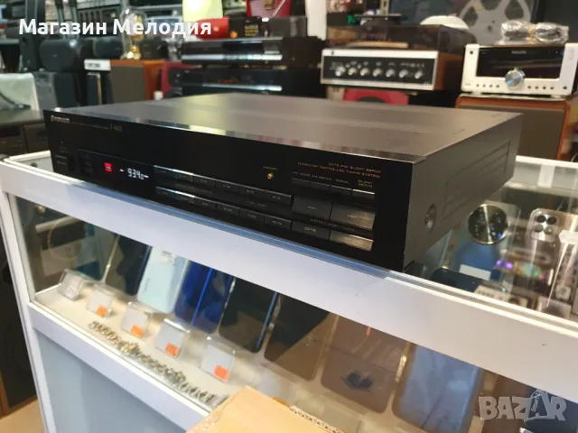 Тунер Pioneer F-443 В отлично техническо и визуално състояние., снимка 8 - Декове - 48406862