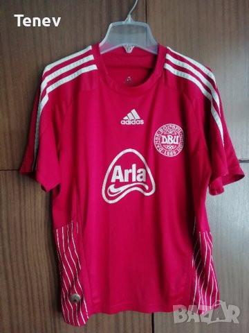 Denmark Adidas Дания оригинална тениска фланелка 