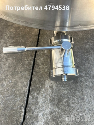 ПРОФЕСИОНАЛЕН НЕМСКИ INOX СЪД 450L / COR450 – КАТО НОВ, снимка 9 - Други машини и части - 54345284