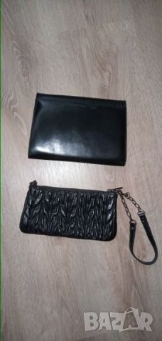 Малки черни чантички, снимка 2 - Портфейли, портмонета - 31584165