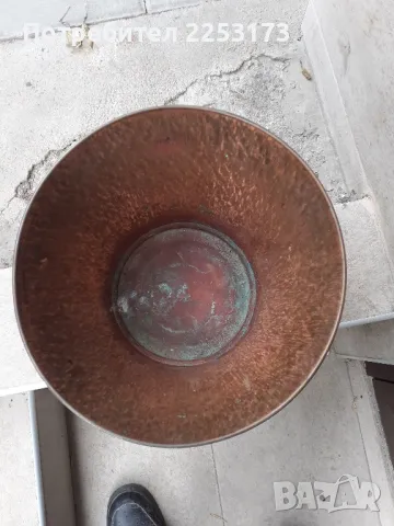 Голяма медна декорация, снимка 2 - Декорация за дома - 49848834